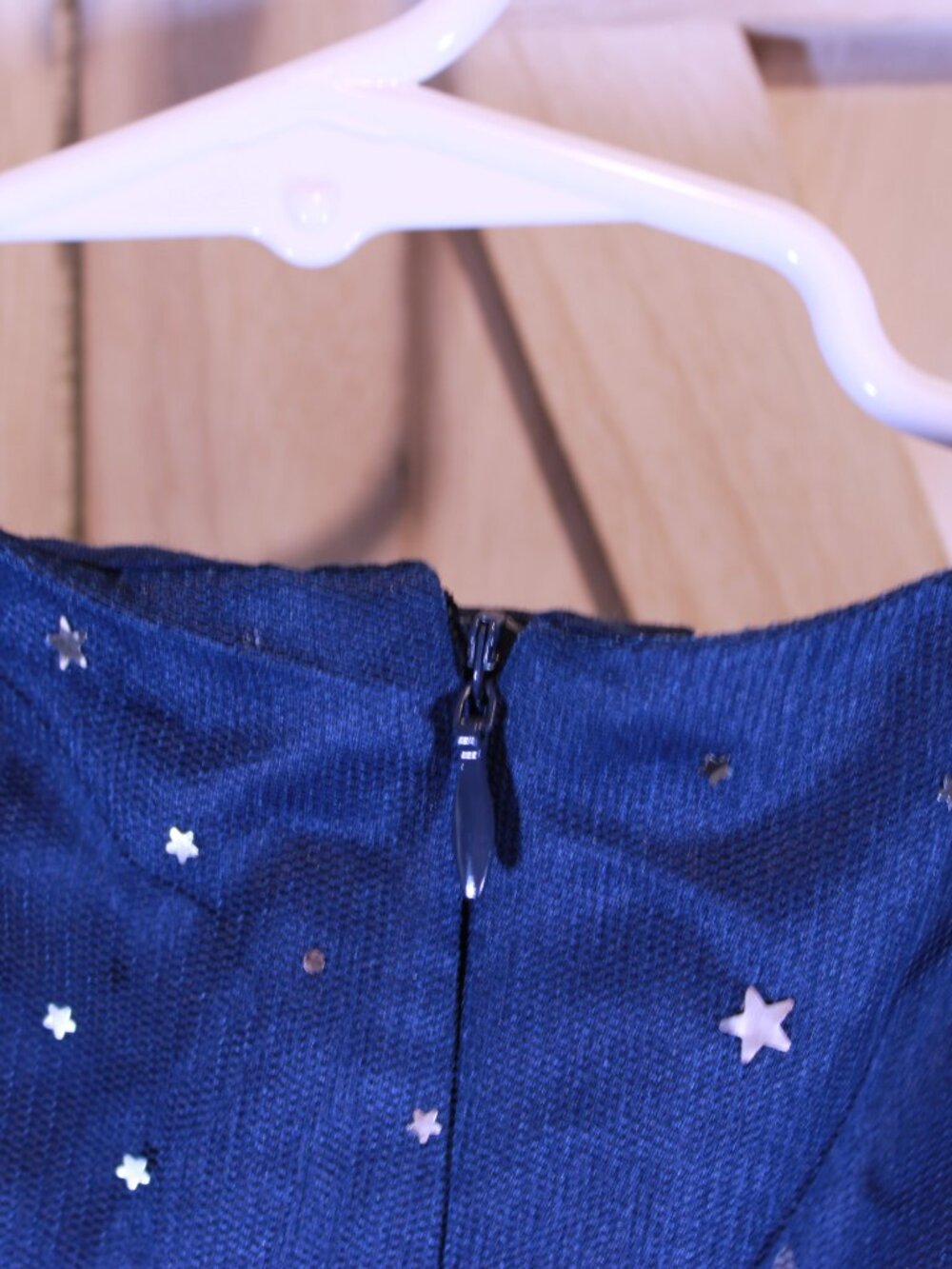 Glamulice Kids Ombre Star Tulle Navy Blush Pink Party Tutu Dress Size 6 Girls - Picture 7 of 10